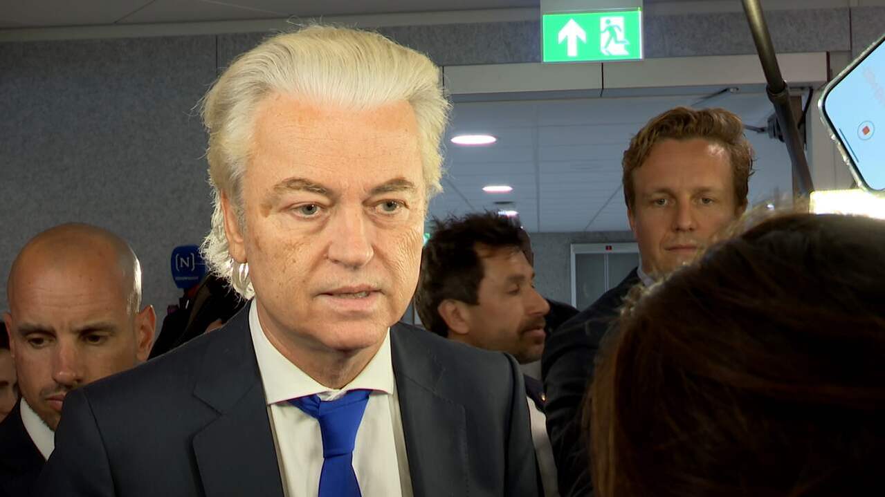 Image from video: Wilders after criticism VVD and NSC: 'They play with fire'