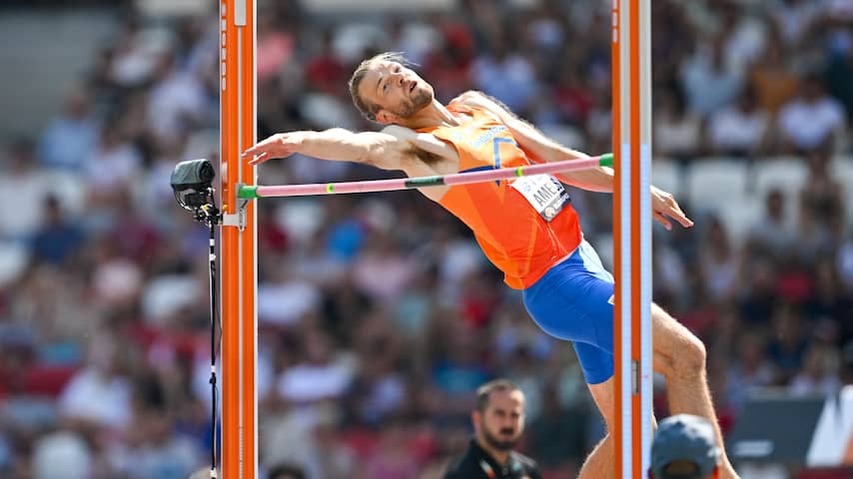 Former European High jump champion Douwe Amels (33) ends career