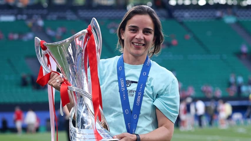 Arsenal coach Renée Slegers full of disbelief after CL win: 'roller coaster of emotions'