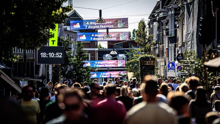 Shops City Center Nijmegen are not allowed to sell alcohol around Four Days Marches