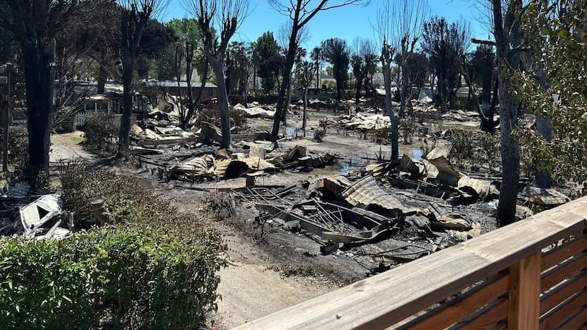 Dozens of Dutch people lose their holiday residence in the South of France due to fire