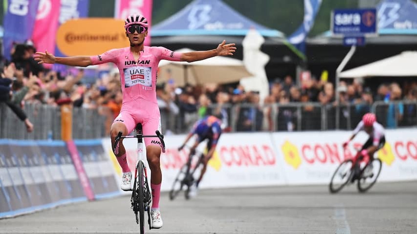 Roset jersey del Toro revanches himself in Giro with victory in Bergrit
