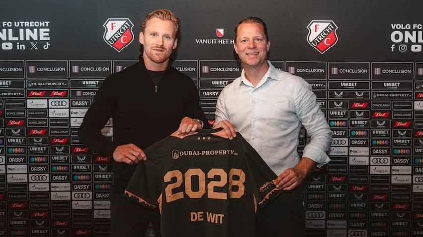 FC Utrecht returns Dani de Wit to Eredivisie after a short stay in Germany