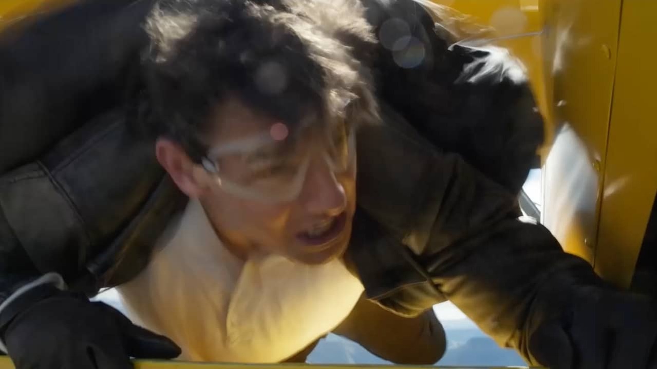 Image from Video: Cruise Hangs on Plane During Filming Mission: Impossible - The Reckoning