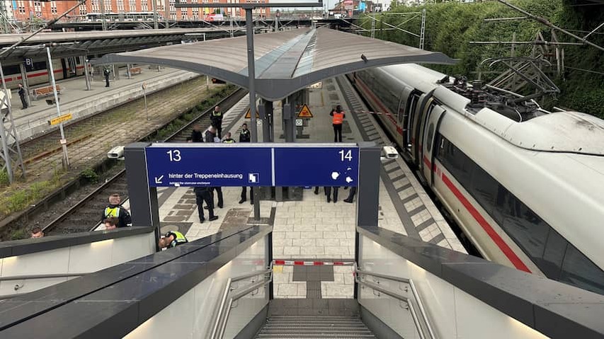 Twelve injured in stabbing at Hamburg station, at least three in danger