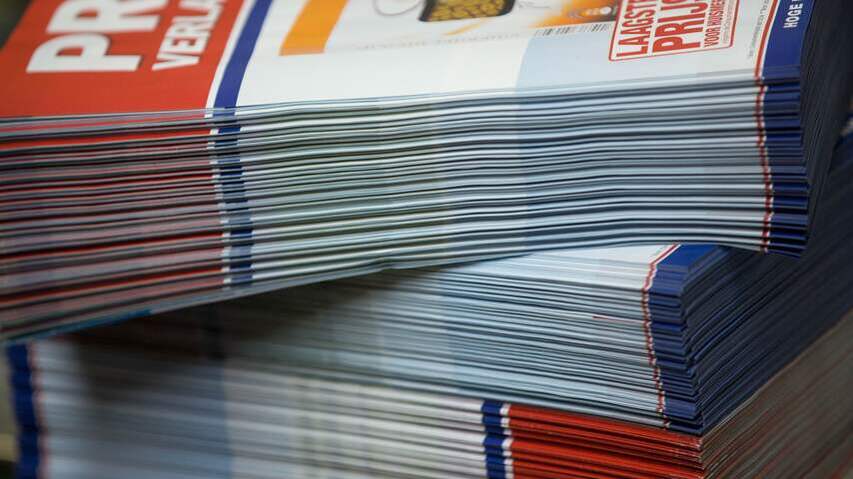 PostNL gets competition from the greatest delivery person advertising brochures