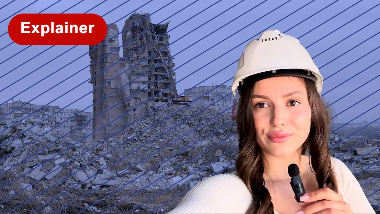 Image from video: Mariupol: From bloody battlefield to Russian propaganda fairy tale