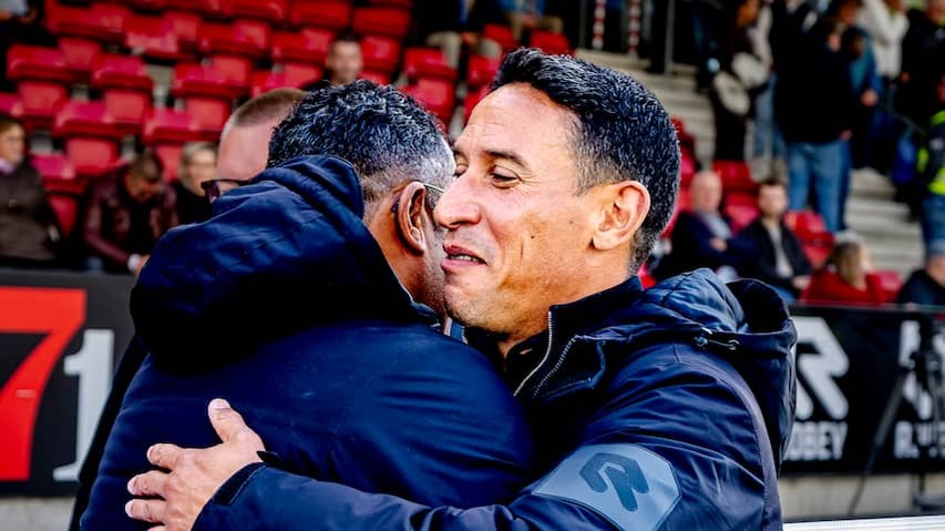Telstar trainer Correia enjoys action El Kachati: 'I actually wanted to change it'