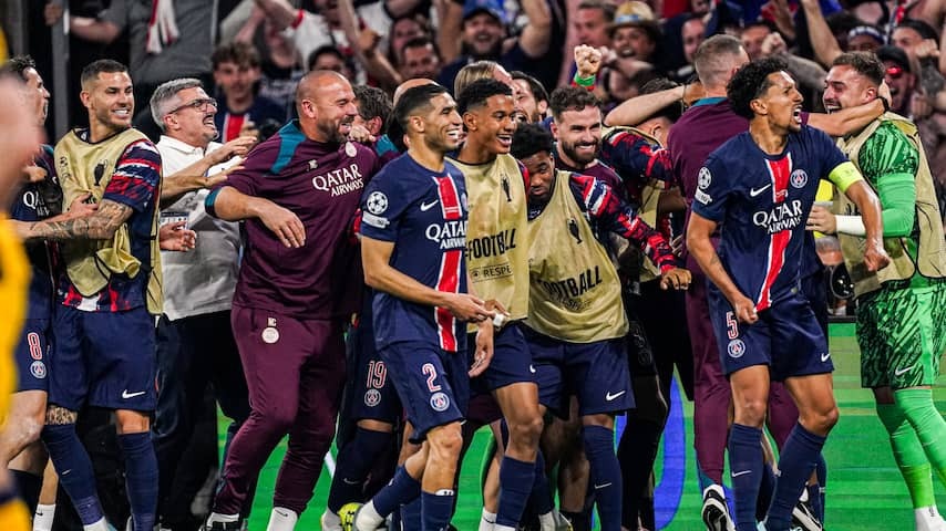 PSG in Illuster Rijtje: Ninth European and First French Treble winner