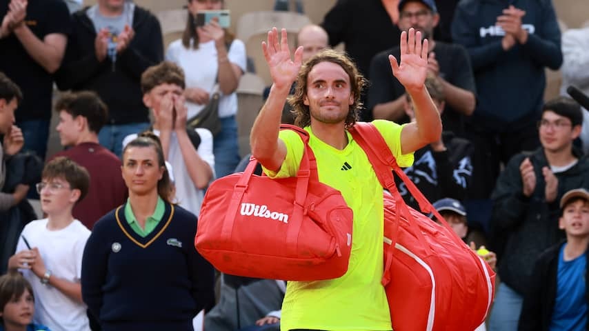 Former finalists Tsitsipás and Ruud and below on Roland Garros, Alcaraz further