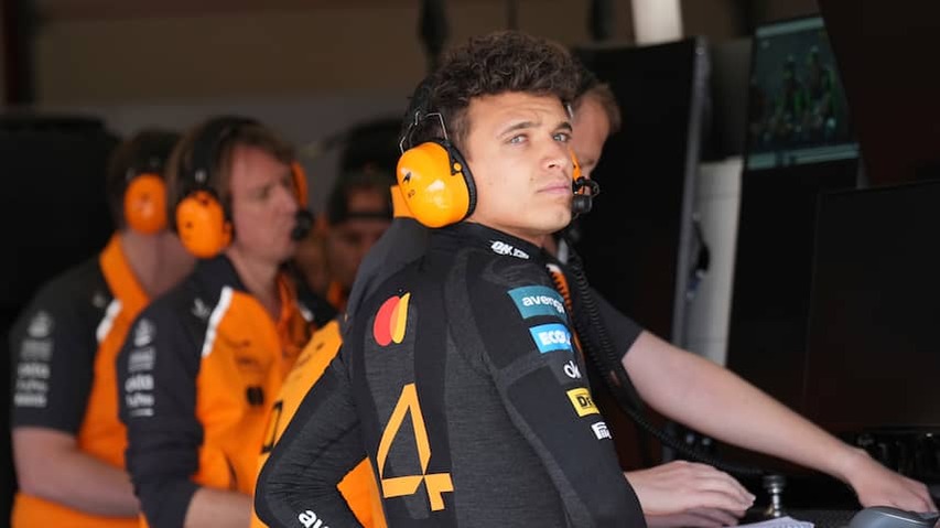 Norris dissatisfied with his own qualification: 'Everyone goes faster and I slower'