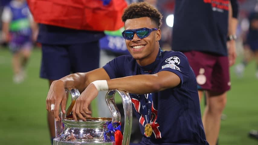 Doué in a special row after starring role in Champions League final: 'A dream'