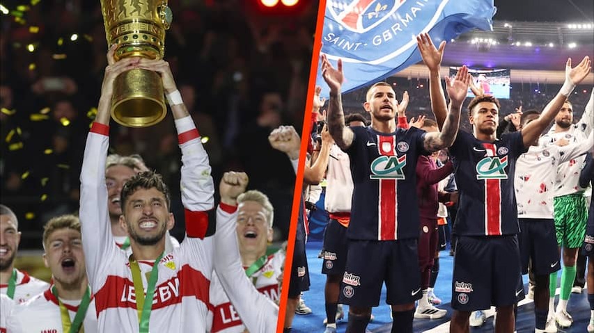 Cups fairy tale Bielefeld ends in the final against VFB Stuttgart, PSG closer to Treble