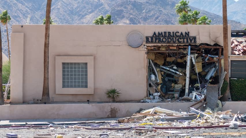 Dead and four injured after bombing at the fertility clinic in California