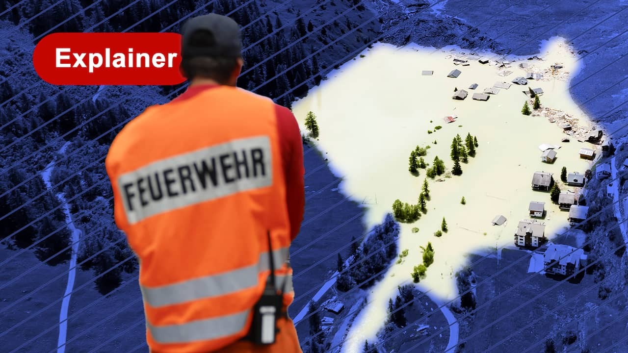 Image from Video: After Avalanche, A Tidal Wave Now Threatens: Swiss Not Yet Rid of Problems