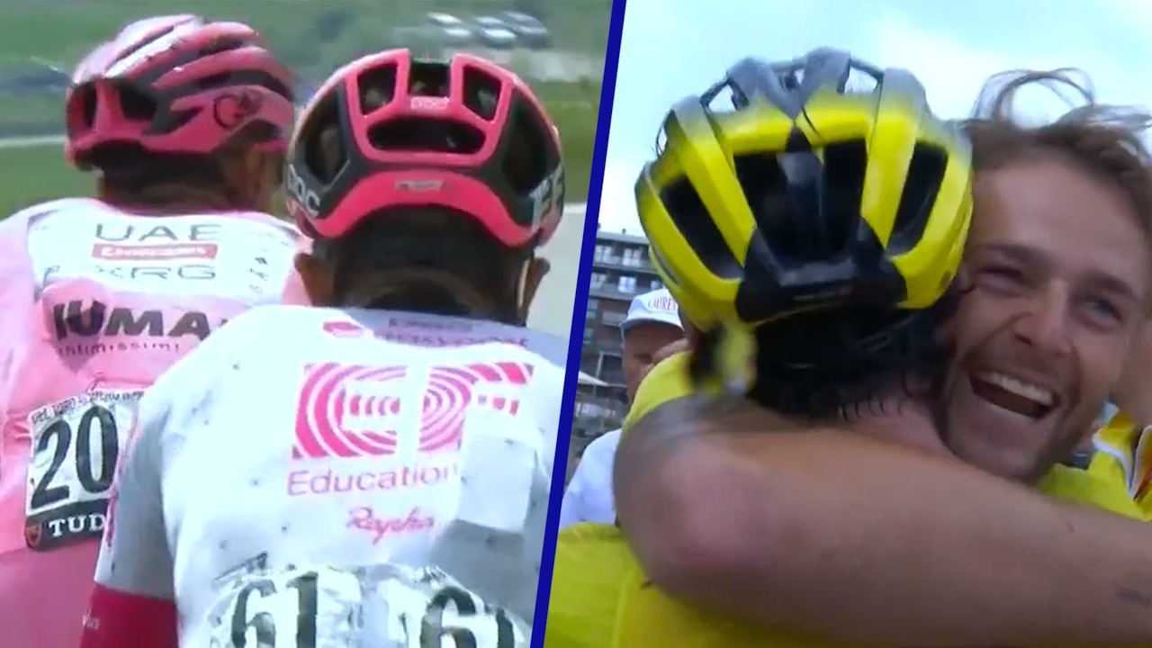 Image from Video: Top Favorites Carapaz and Del Toro Argue, Yates Climbs to Giro Victory