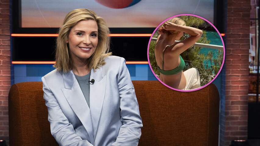 Presenter Welmoed Sijtsma pregnant with the first child: 'Super happy and happy'