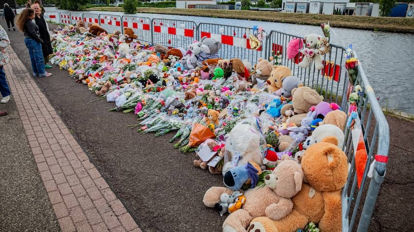 Hugs stolen at the Jeffrey and Emma memorial place, one suspect arrested