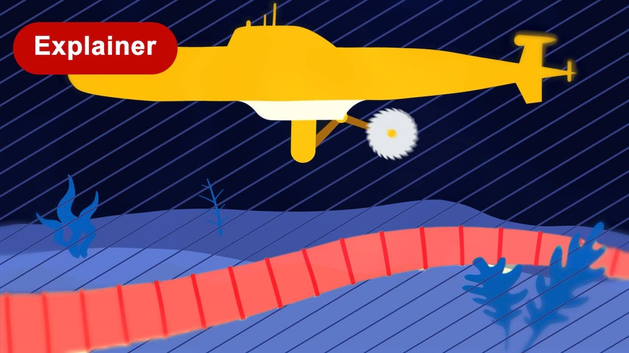 Image from Video: China Makes Sea Cable Cutter: 'Can Disrupt Global Communication'