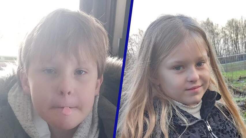 Amber Alert for missing two children in the area of ​​Groningen village Beerta