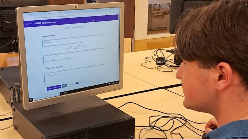 This seventies is happy with AI-Examiner: 'Education stood still for a long time'