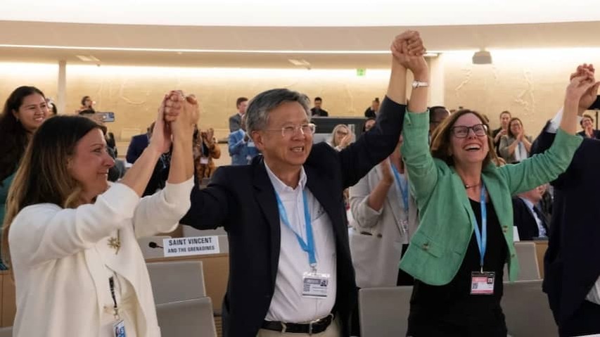 124 countries agreement on cooperation at pandemias and health crises