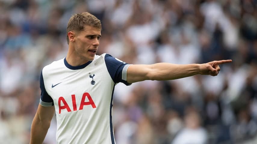 Van de Ven at 37.1 kilometers per hour again fastest player in Premier League