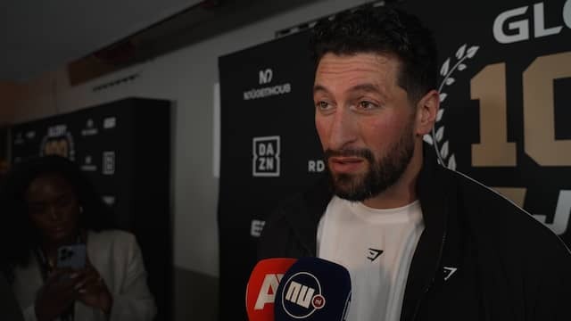 Image from Video: Ben Saddik does not immediately put title fight out of his head: 'First focus on recovery'