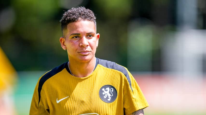 Caller Shanice van de Sanden is still training at Oranje in the run -up to European Championship