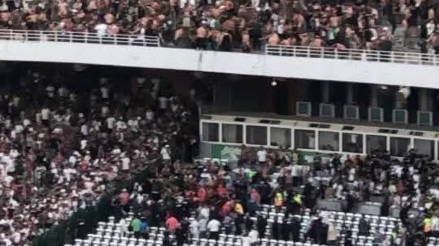 Three dead and more than eighty injured in stadium disaster in Algeria