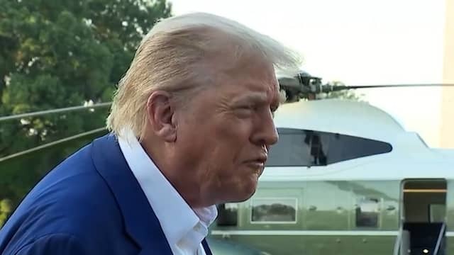 Image from Video: Angry Trump: "What the fuck are Iran and Israel?"