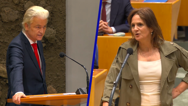 Image from Video: Wilders Snert to Van Vroonhoven: 'NSC is Dutch Sabotage Club'
