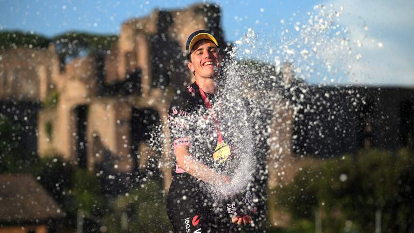 Kooij owes Visma teammates after victory in Final Rit Giro: 'Special day for team'