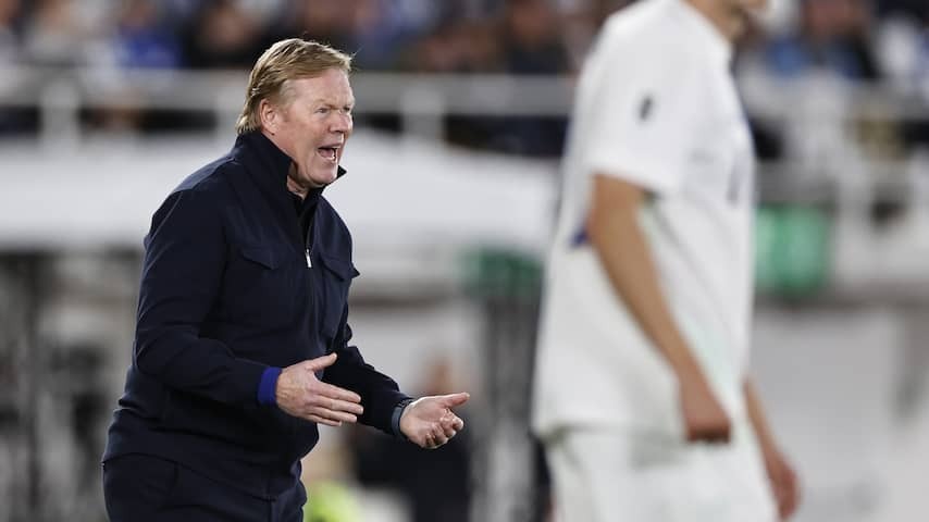 Koeman expects more from Orange after victory in Finland: 'We were going to walk less'