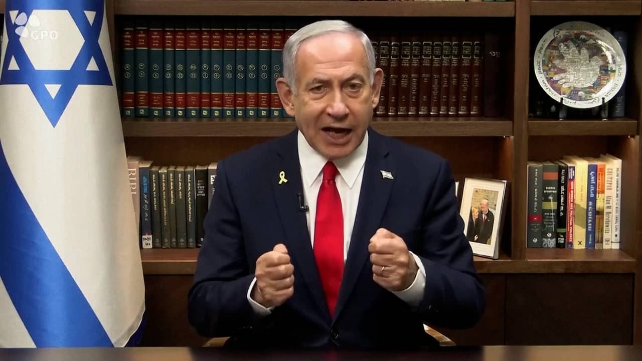 Image from Video: Netanyahu thanks 'Great friend' Trump after attack on Iran