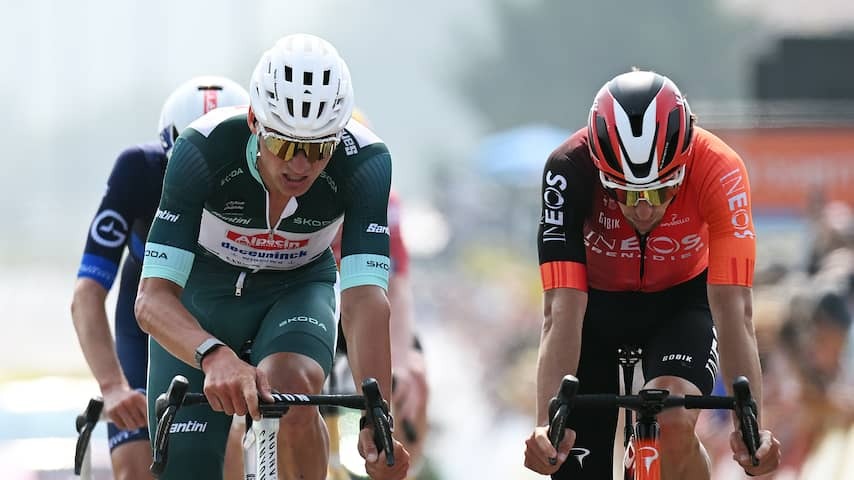 Van der Poel also colors third stage Dauphiné, but again grabs next to victory