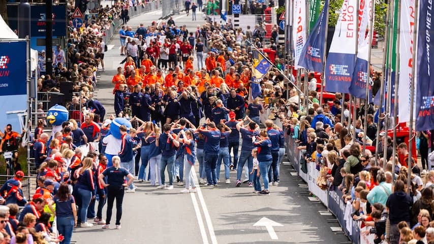 These people walk the Roparun: from Paris to Rotterdam in three days