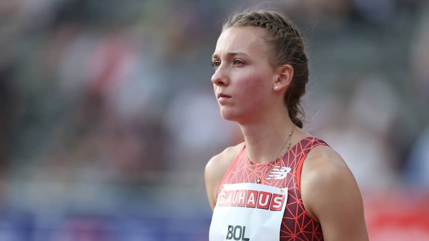 Femke Bol finishes third in the Czech Republic on the first 400 meters in more than a year
