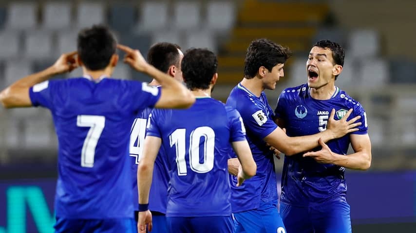 Uzbekistan qualifies for the first time in football history for World Cup