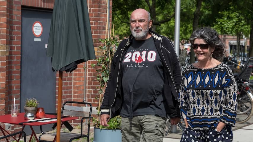 Relatives said goodbye to Peter de Bie on Friday: 'Merry, but sad "