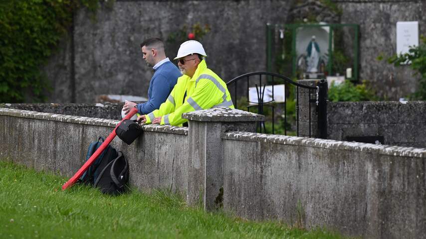 Excavation started at Irish Tehuis where nearly 800 children's bodies would be