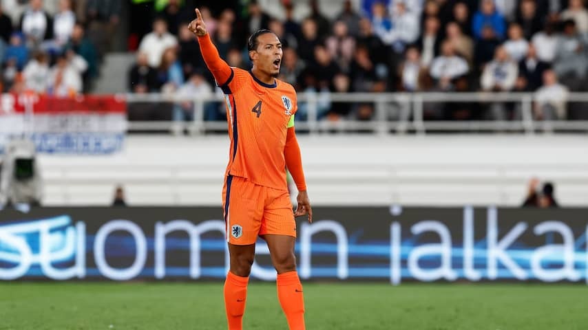 Van Dijk 'very satisfied' after victory in Finland: 'Difficult after a long season'
