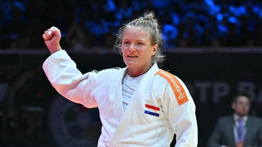 Sanne van Dijke delivers the Netherlands with bronze first medal at World Cup Judo