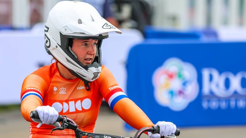 Laura Smulders wins BMX competition for its own audience at Papendal