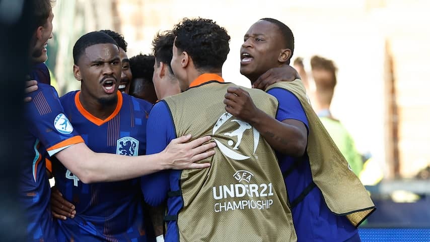 Jong Oranje Stunt with half -final place Ek after early red card from Bommel