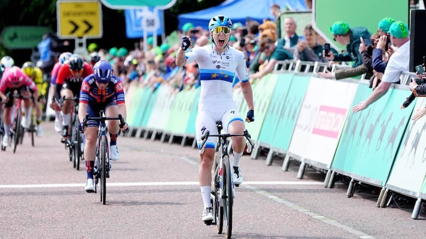 Wiebes trumps Kool in Sprint Slot stage Tour of Great Britain