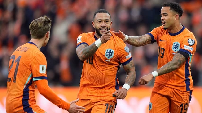 Memphis Event van Persie as an all -time Oranjetop scorer after goals against Malta