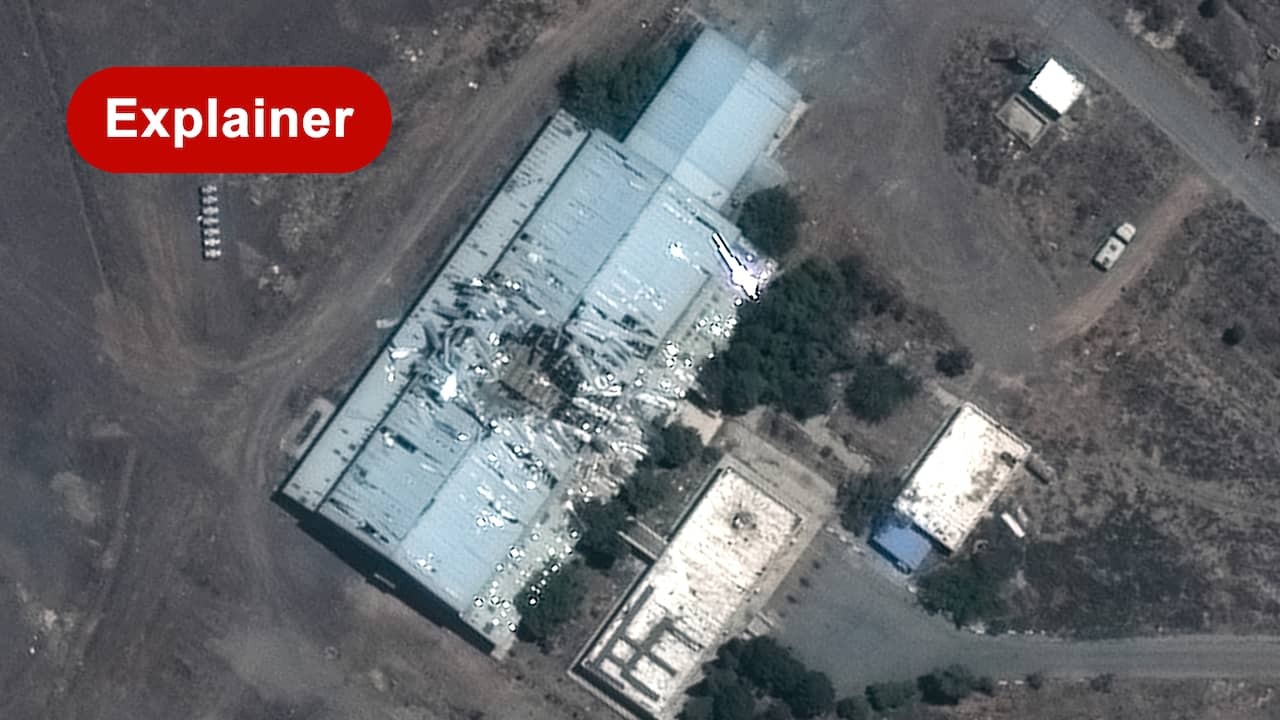 Image from Video: Satellite Images Show Damage in Iran: This Affects Israel (But This Does Not)