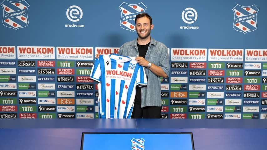 Heerenveen brings midfielder Joris van Overeem back to Eredivisie