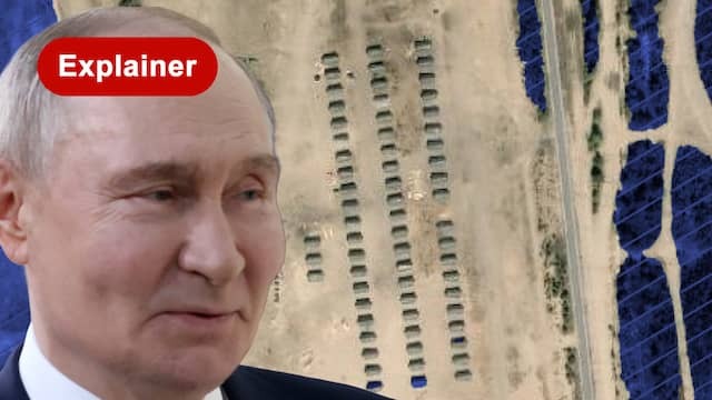 Military tents, helicopters and storage: Putin builds up at Finnish border